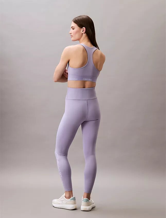 Moderna sportleggings med hög midja och 7/8-längd Moderna sportleggings med hög midja och 7/8-längd