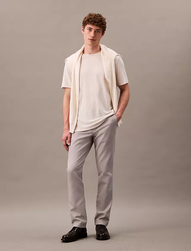 Moderna stretchbyxor i chinostil Moderna stretchbyxor i chinostil