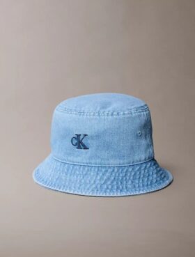 Monogram-buckethat i Denim Monogram-buckethat i Denim
