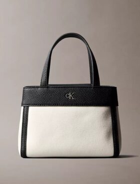 Monogram Canvas Mini Tote Crossbody Bag