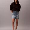 Monogram Fleece Quarter Zip Sweatshirt