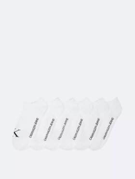 Monogram No Show 6-pack strumpor