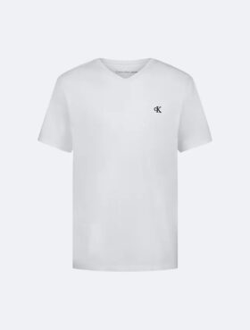 Monogram-T-shirt med V-ringning för pojkar Monogram-T-shirt med V-ringning för pojkar