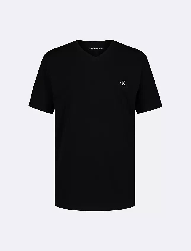 Monogram-T-shirt med V-ringning för pojkar Monogram-T-shirt med V-ringning för pojkar