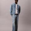 Monogram Trucker Jacket i Denim från 90-talet Monogram Trucker Jacket i Denim från 90-talet