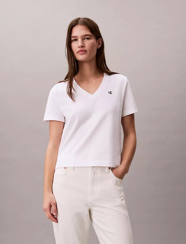 Monogram V-ringad T-shirt Monogram V-ringad T-shirt