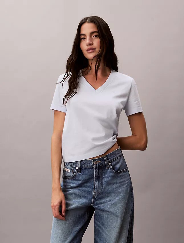Monogram V-ringad T-shirt Monogram V-ringad T-shirt