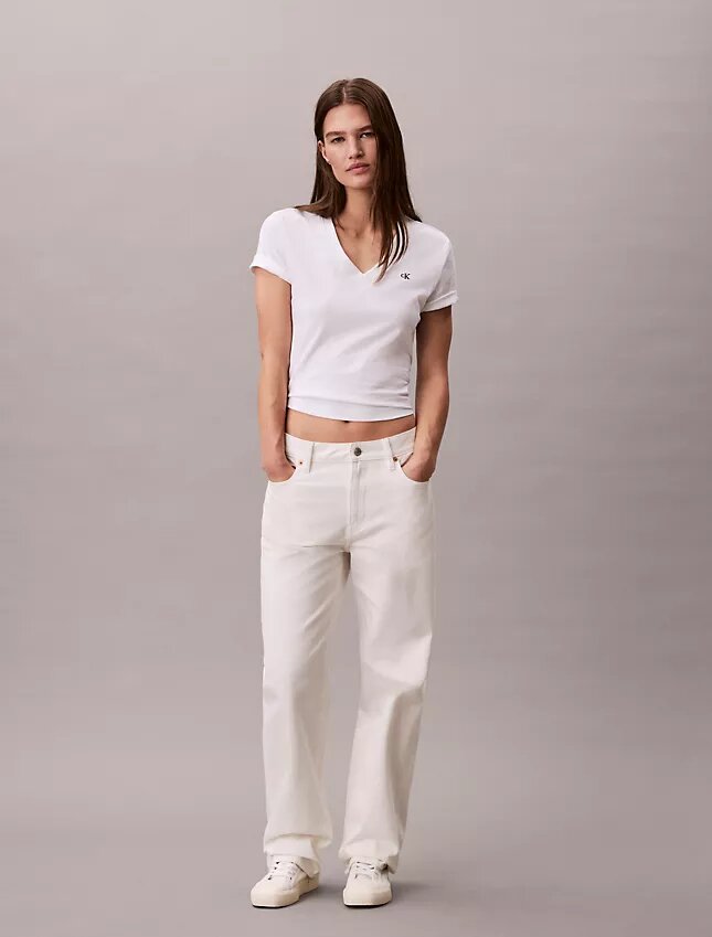 Monogram V-ringad T-shirt Monogram V-ringad T-shirt