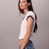 Monogramlogotyp Form Grafisk Slim T-shirt