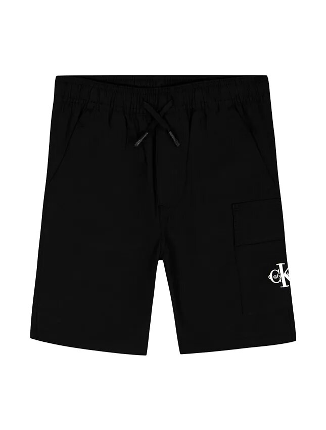 Monologo-cargoshorts med dragkedja för pojkar Monologo-cargoshorts med dragkedja för pojkar