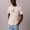 Monologo Classic T-shirt med grafiskt randmönster Monologo Classic T-shirt med grafiskt randmönster