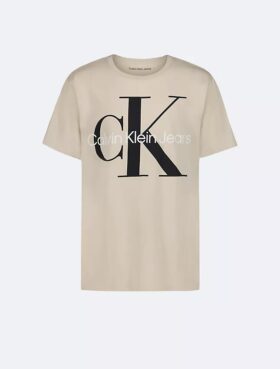 Monologo Classic T-shirt med rund hals för pojkar Monologo Classic T-shirt med rund hals för pojkar