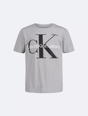 Monologo Classic T-shirt med rund hals för pojkar Monologo Classic T-shirt med rund hals för pojkar