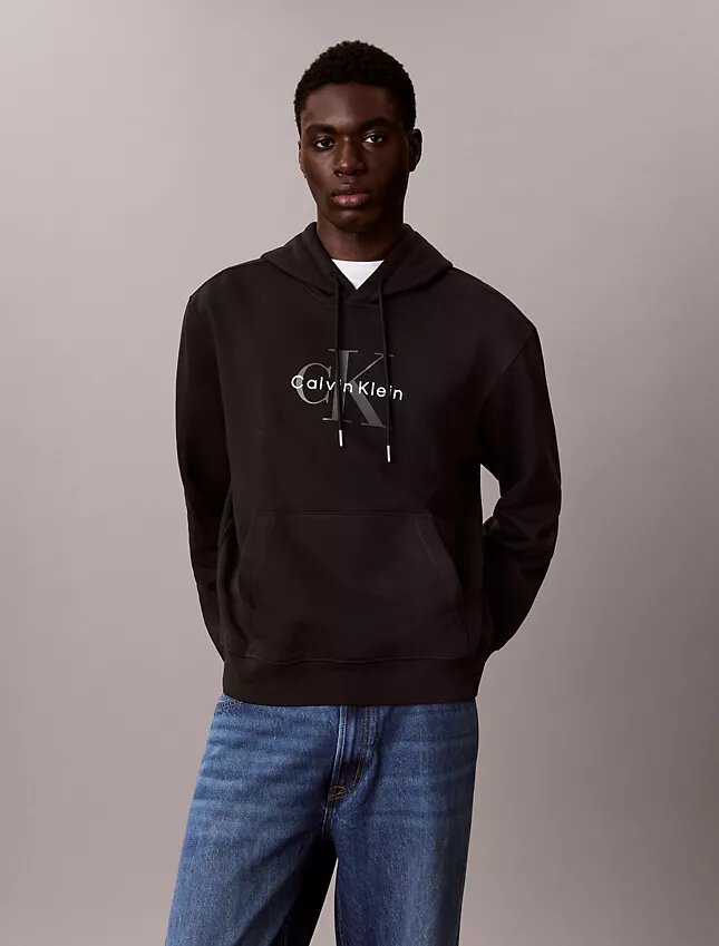 Monologo fleece-hoodie Monologo fleece-hoodie