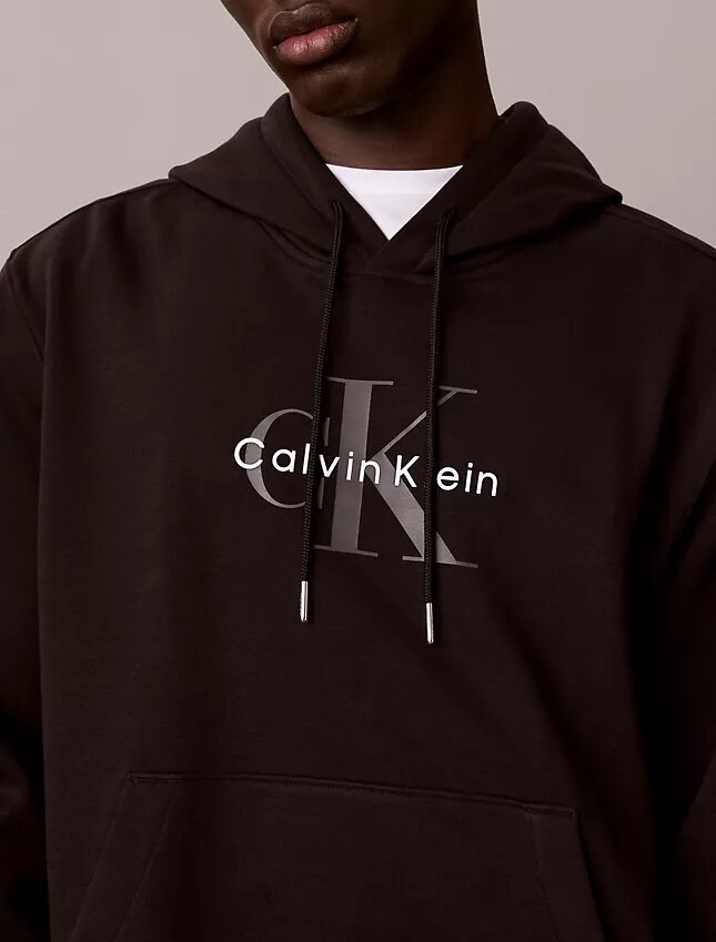 Monologo fleece-hoodie Monologo fleece-hoodie