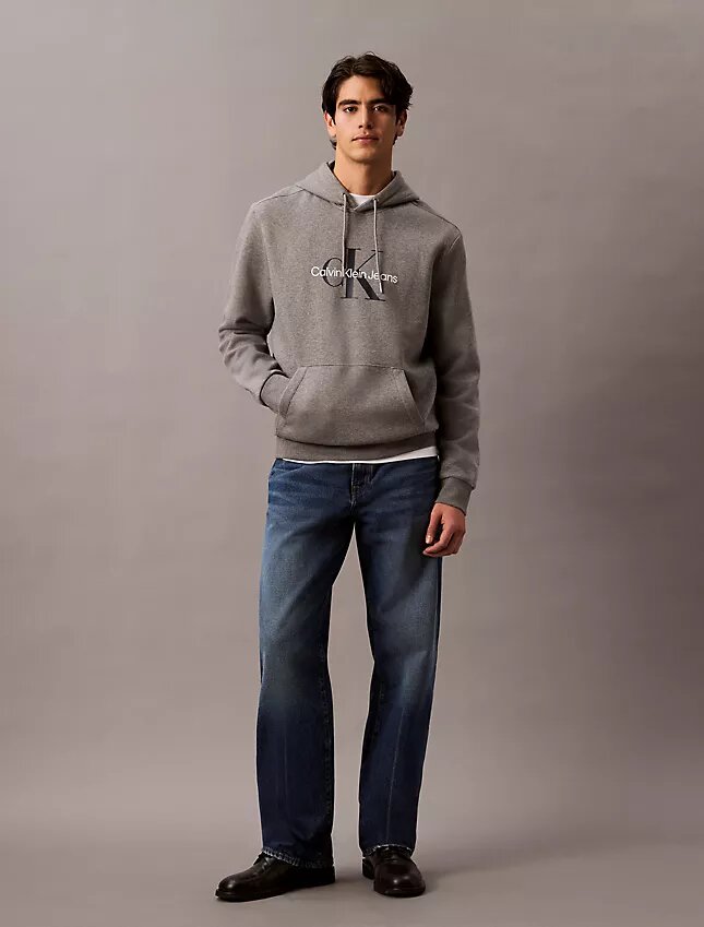 Monologo fleece-hoodie Monologo fleece-hoodie