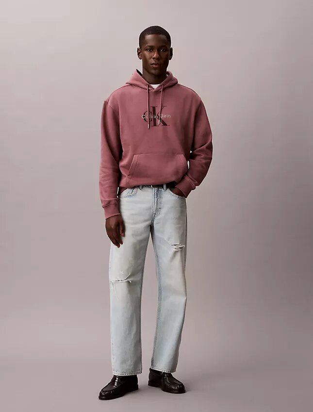 Monologo fleece-hoodie Monologo fleece-hoodie