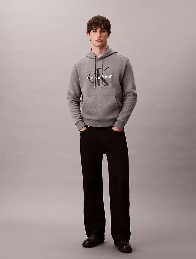 Monologo fleece-hoodie Monologo fleece-hoodie