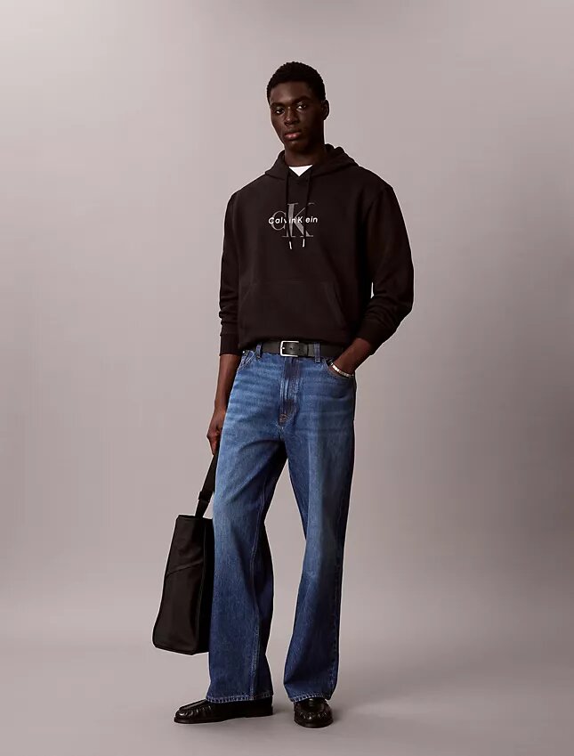 Monologo fleece-hoodie Monologo fleece-hoodie