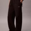 Monologo fleece-joggingbyxor med vida ben Monologo fleece-joggingbyxor med vida ben