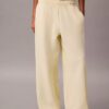 Monologo fleece-joggingbyxor med vida ben Monologo fleece-joggingbyxor med vida ben