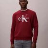 Monologo fleece-tröja med rund hals