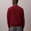Monologo fleece-tröja med rund hals