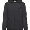 Monologo-hoodie med dragkedja för pojkar Monologo-hoodie med dragkedja för pojkar