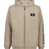 Monologo-hoodie med dragkedja för pojkar Monologo-hoodie med dragkedja för pojkar