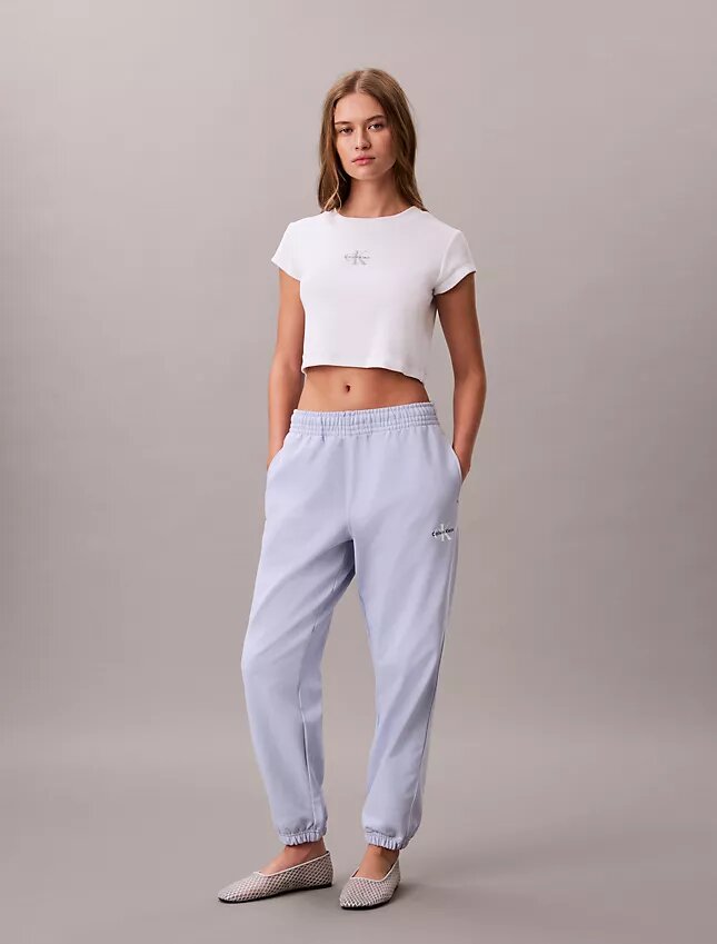 Monologo joggingsbyxor i frotté Monologo joggingsbyxor i frotté