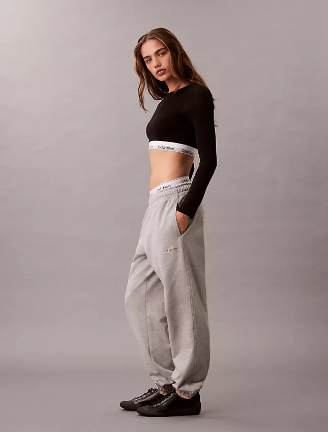 Monologo joggingsbyxor i frotté Monologo joggingsbyxor i frotté