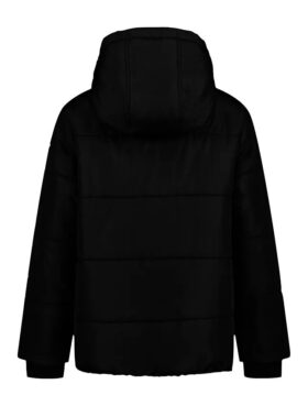 Monologo-pufferjacka med patch för pojkar