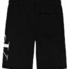Monologo-shorts i stickat med tryck för pojkar Monologo-shorts i stickat med tryck för pojkar