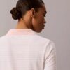 Monologo Stripe Rib Polo T-shirt Monologo Stripe Rib Polo T-shirt
