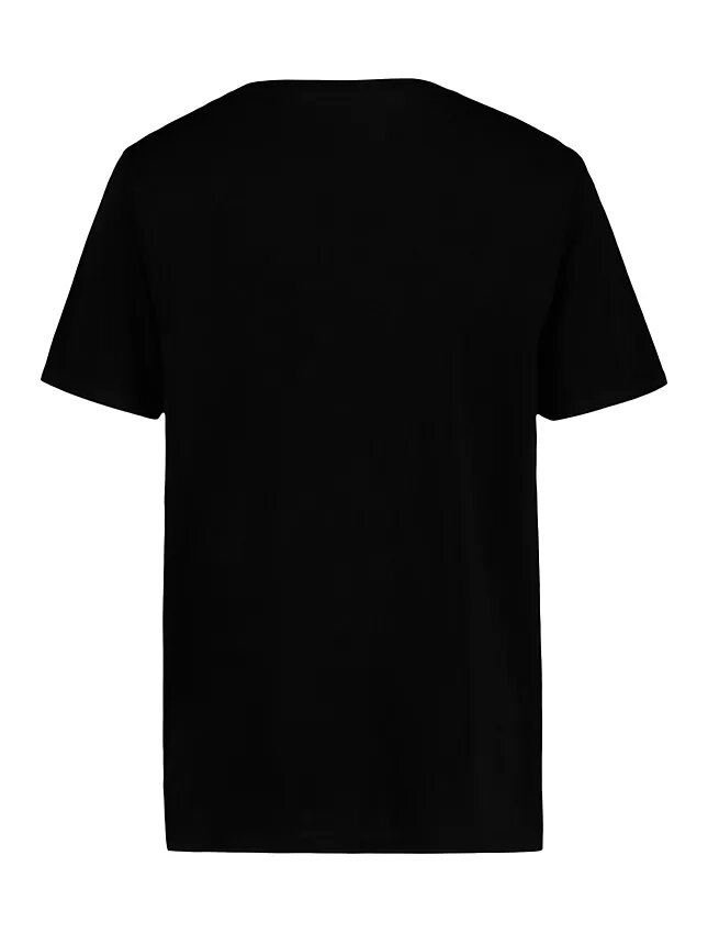 Monologo Stripe T-shirt med rund hals för pojkar Monologo Stripe T-shirt med rund hals för pojkar