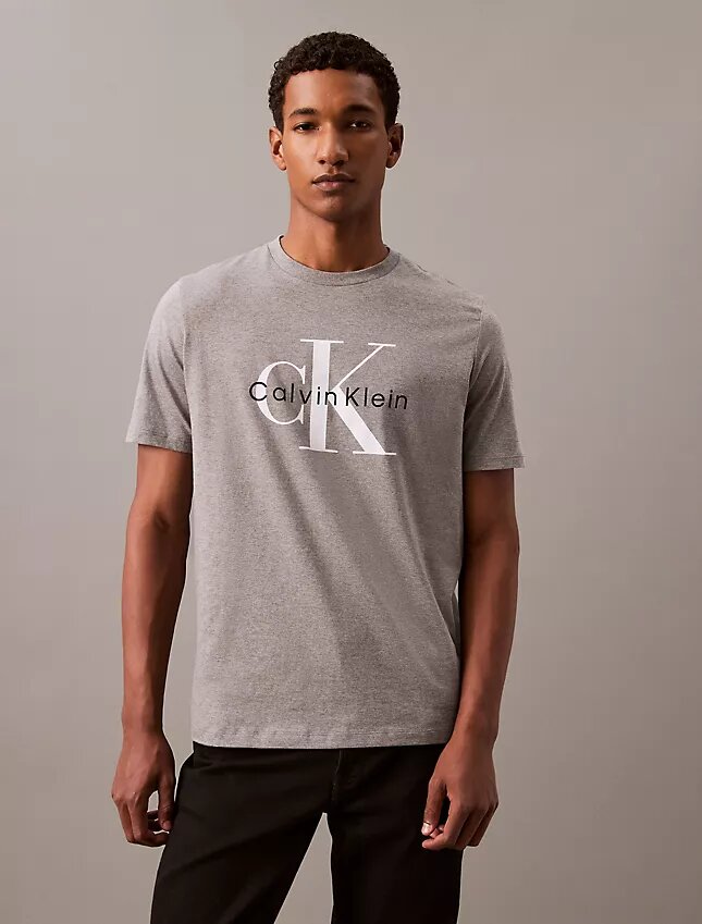 Monologo T-shirt med rund hals Monologo T-shirt med rund hals