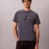 Monologo-T-shirt med syratvätt Monologo-T-shirt med syratvätt