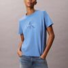 Monologo-T-shirt med syratvätt Monologo-T-shirt med syratvätt