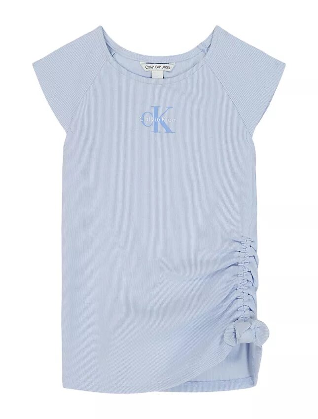 Monologo T-shirt med volanger på sidan för flickor Monologo T-shirt med volanger på sidan för flickor