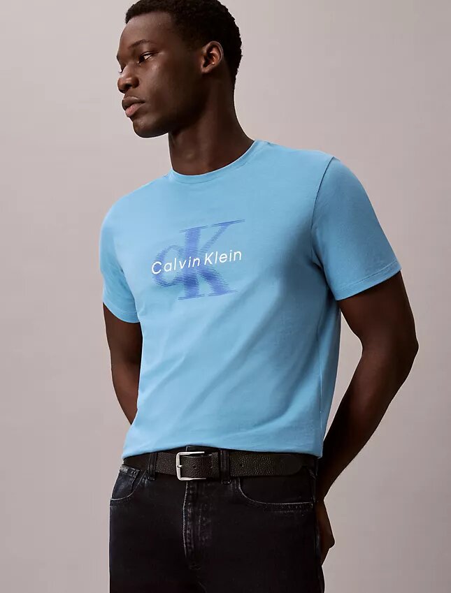 Motion Blur Monologo T-shirt Motion Blur Monologo T-shirt