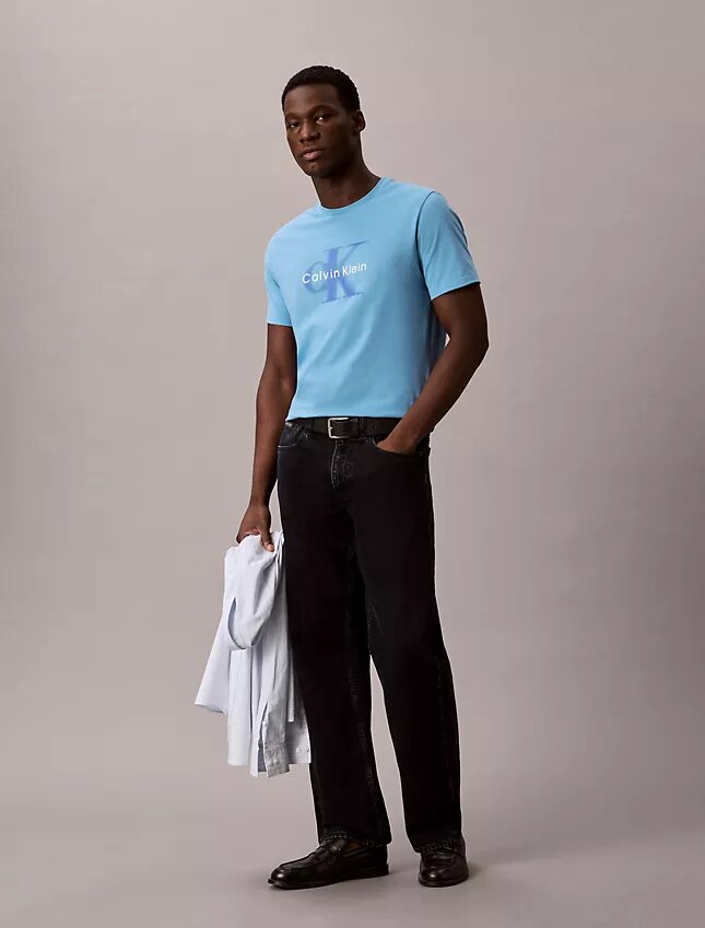 Motion Blur Monologo T-shirt Motion Blur Monologo T-shirt