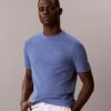 Piqué-T-shirt med rund hals Piqué-T-shirt med rund hals