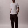 Piqué-T-shirt med rund hals Piqué-T-shirt med rund hals
