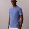 Piqué-T-shirt med rund hals Piqué-T-shirt med rund hals