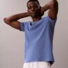 Piqué-T-shirt med rund hals Piqué-T-shirt med rund hals
