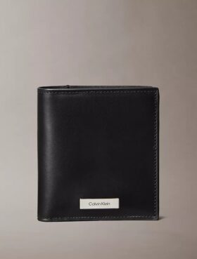Placklogotyp, smal bifold-plånbok