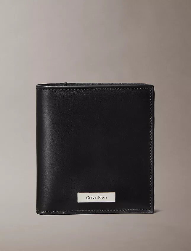 Placklogotyp, smal bifold-plånbok Placklogotyp, smal bifold-plånbok