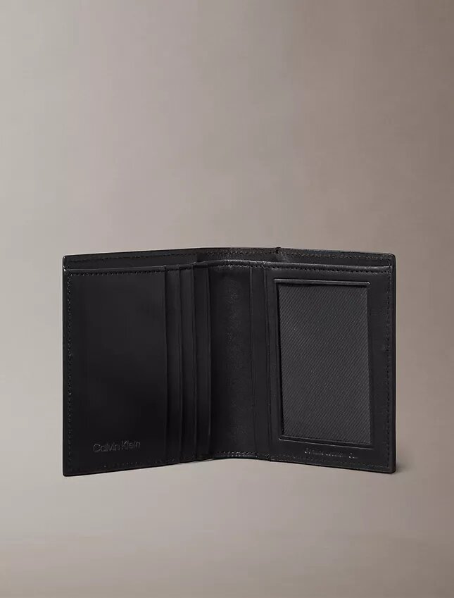 Placklogotyp, smal bifold-plånbok Placklogotyp, smal bifold-plånbok