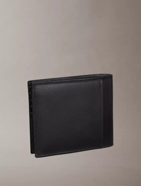 Plakettlogotyp Bifold-plånbok