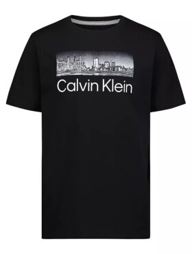 Pojktröja med grafiskt tryck av New Yorks skyline